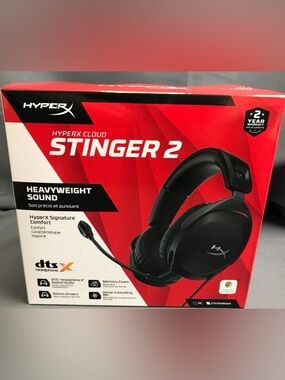 Hype HyperX Cloud Stinger 2 Gaming Headset - Black and Red Accents